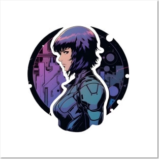 Cybernetic Journeys: Ghost in the Shell Aesthetics, Techno-Thriller Manga, and Mind-Bending Cyber Warfare Art Posters and Art